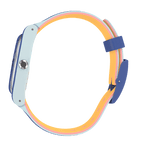 SUOS403 Swatch Blue Layered unisex pulsera de caucho