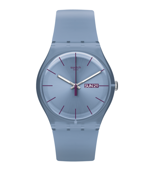 SUOS701 Swatch Sea Rebel unisex pulsera de caucho