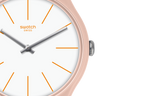 SUOT102 Swatch Beigesounds de dama pulsera de resina
