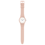 SUOT102 Swatch Beigesounds de dama pulsera de resina