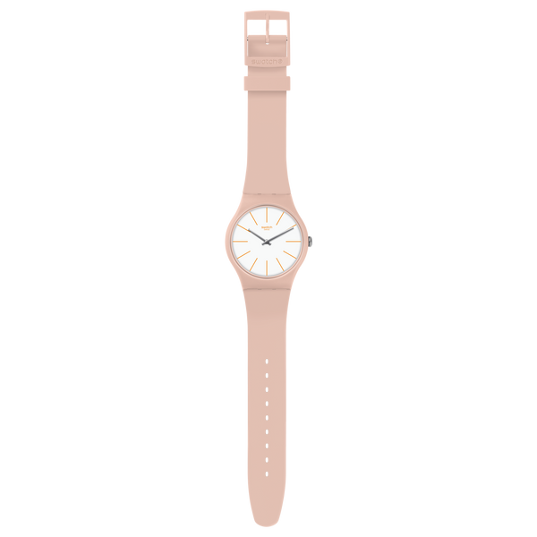 SUOT102 Swatch Beigesounds de dama pulsera de resina