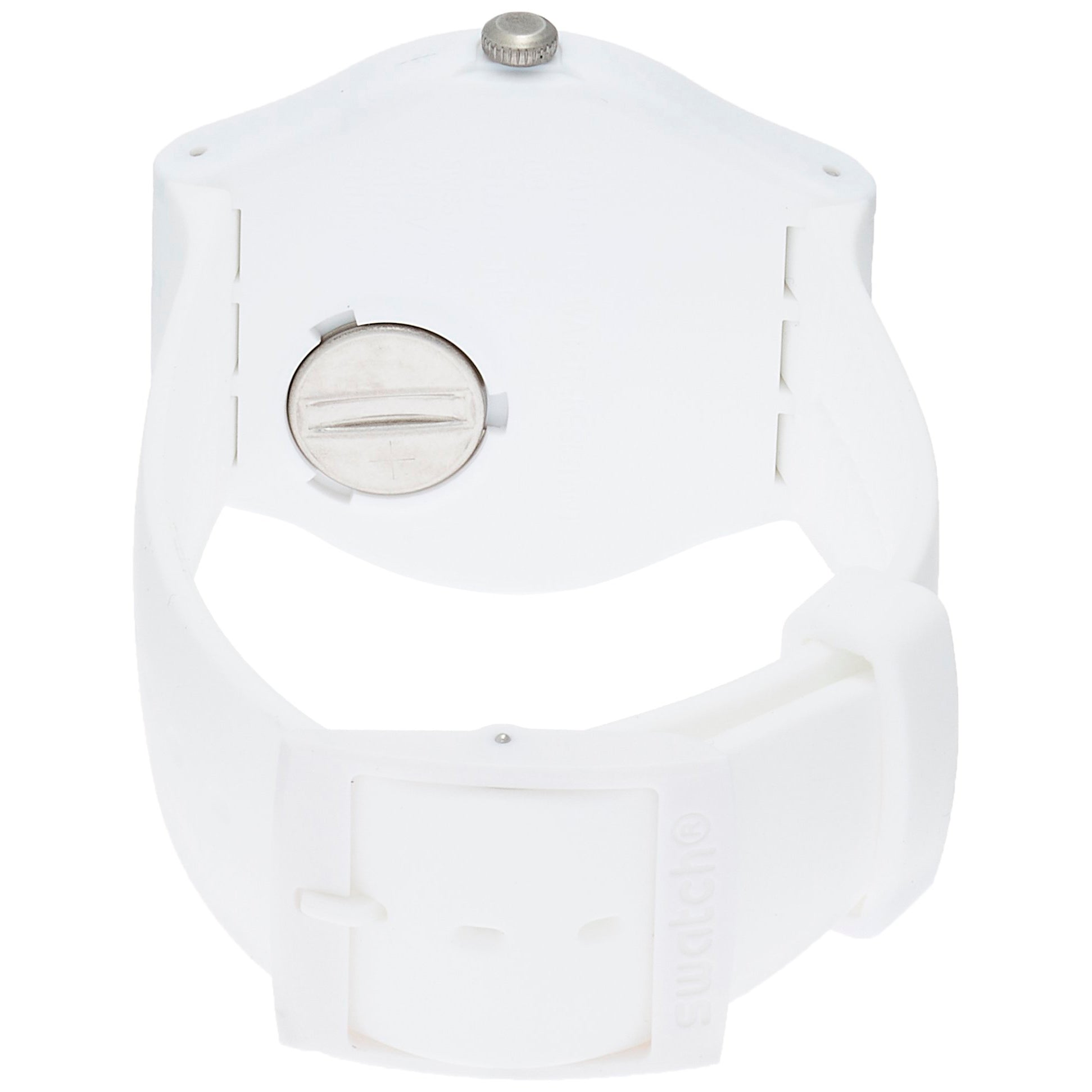 SUOW148 Reloj Swatch Candinette Unisex Silicona Blanco