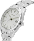 SUR307P1 Reloj Seiko Essentials Hombre Acero Esfera Blanca