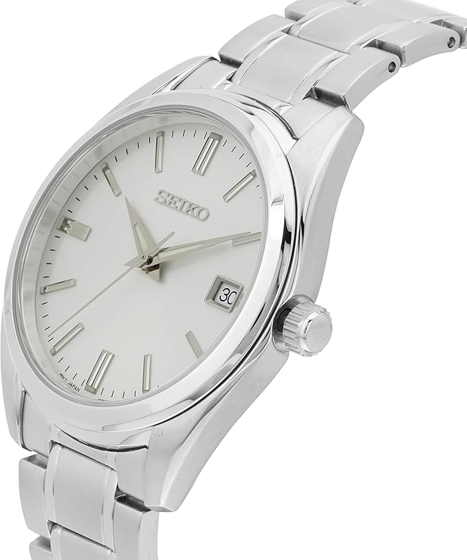 SUR307P1 Reloj Seiko Essentials Hombre Acero Esfera Blanca