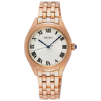 SUR332P1 Reloj Seiko Classic Mujer Acero Oro Rosa