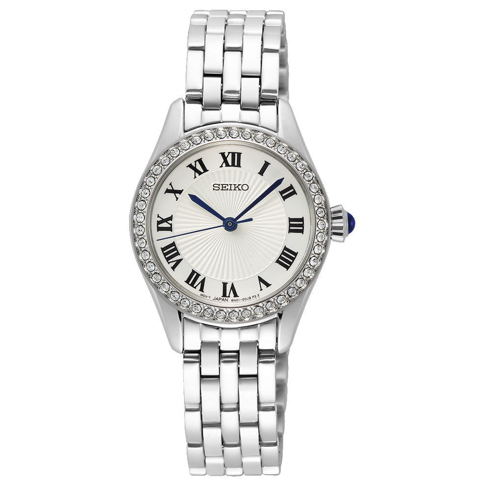 SUR333P1 Reloj Seiko Classic Mujer Acero Inoxidable Plateado