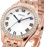 SUR338P1 Reloj Seiko Classic Mujer Acero Oro Rosa
