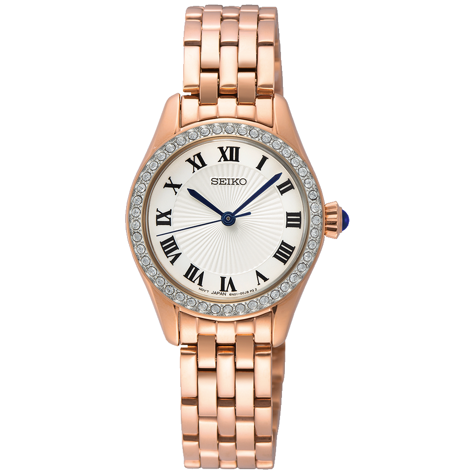 SUR338P1 Reloj Seiko Classic Mujer Acero Oro Rosa