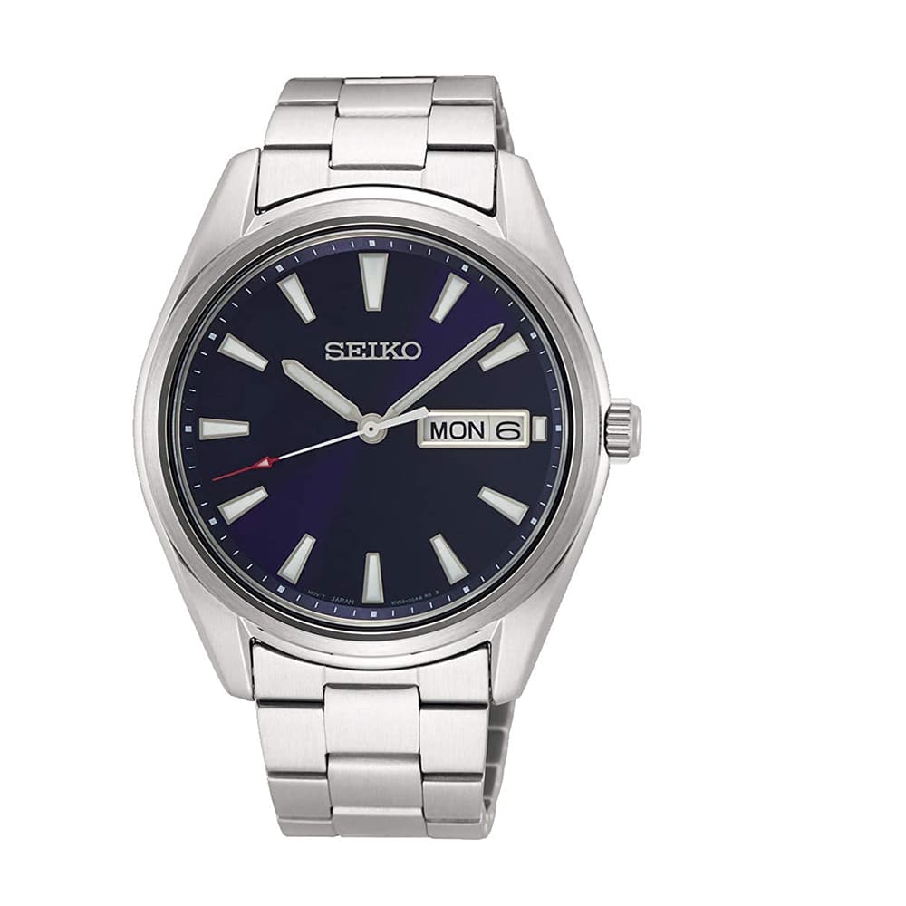 SUR341P1 Reloj Seiko Elegante Hombre Acero Esfera Azul