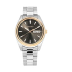 SUR344P1 Reloj Seiko Essentials Hombre Acero Bicolor Esfera Gris