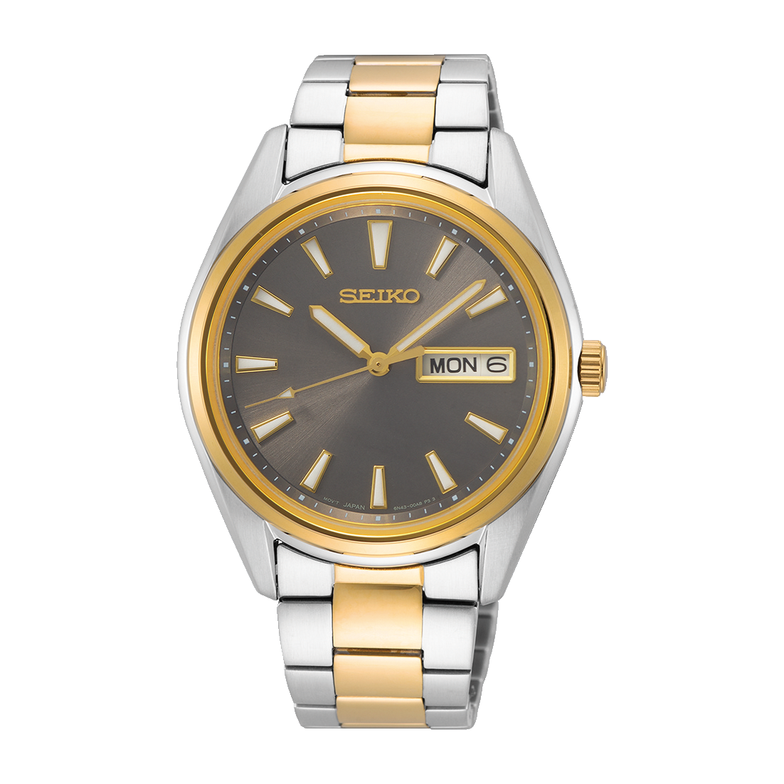 SUR348P1 Reloj Seiko Classic Hombre Pulsera Bicolor Esfera