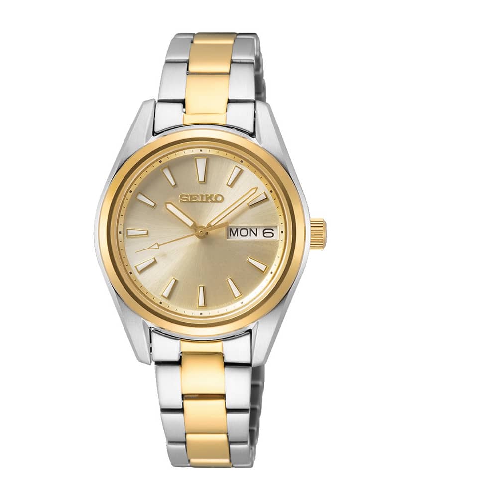 SUR354P1 Reloj Seiko Essentials Mujer Acero Bicolor Dorado