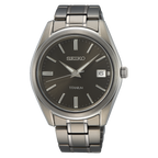 SUR375P1 Reloj Seiko Essentials Hombre Titanium Gris Oscuro