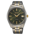 SUR377P1 Reloj Seiko Titanium Hombre Pulsera Bicolor Verde