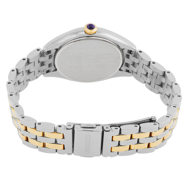 SUR380P1 Reloj Seiko Essentials Mujer Acero Bicolor Esfera Blanca
