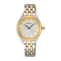 SUR380P1 Reloj Seiko Essentials Mujer Acero Bicolor Esfera Blanca