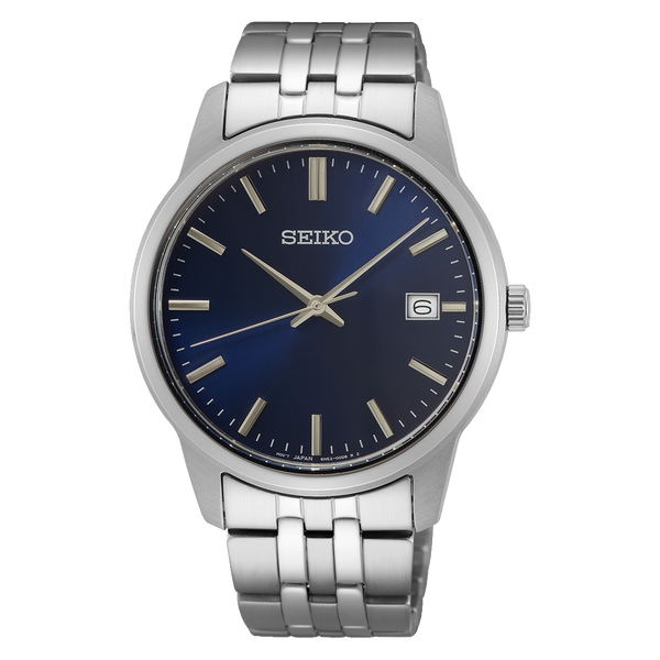 SUR399P1 Reloj Seiko Essentials Hombre Pulsera Acero Esfera Azul