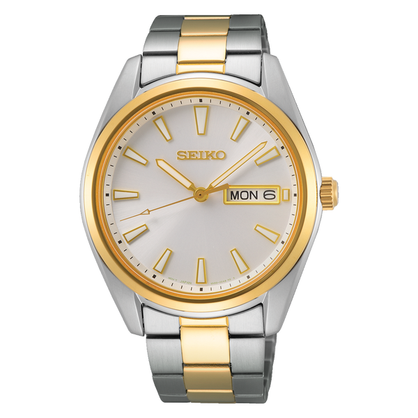 SUR446P1 Reloj Seiko Neo Classic Hombre Acero Bicolor