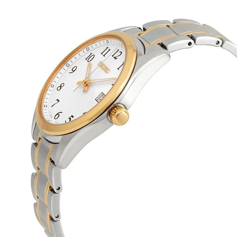 SUR460P1 Reloj Seiko Essentials Hombre Acero Bicolor Oro