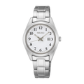 SUR465P1 Reloj Seiko Elegante Mujer Acero Inoxidable Blanco