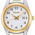 SUR466P1 Reloj Seiko Essentials Mujer Acero Bicolor Esfera Blanca