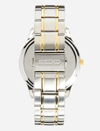 SUR468P1 Reloj Seiko Essentials Hombre Acero Inoxidable Plata Dorado