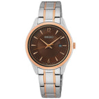 SUR476P1 Reloj Seiko Essentials Mujer Acero Inoxidable Bicolor Esfera