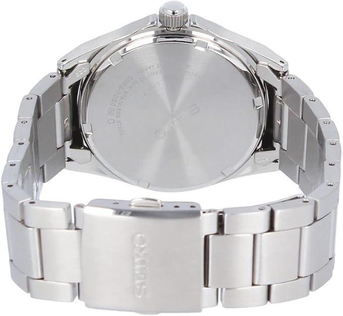 SUR505P1 Reloj Seiko Hombre Correa Acero Esfera Negra