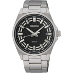 SUR505P1 Reloj Seiko Essentials Hombre Correa Acero Esfera Negra