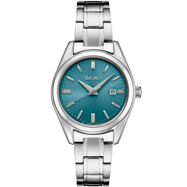 SUR531P1 Reloj Seiko Dress Mujer Correa Acero Azul Turquesa
