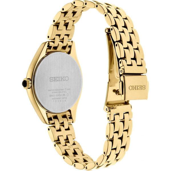 SUR538P1 Reloj Seiko Neo Classic Mujer Pulsera Metal Dorado