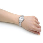 SUR539P1 Reloj Seiko Essentials Mujer Acero Plateado Esfera Blanca