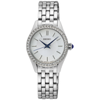 SUR539P1 Reloj Seiko Essentials Mujer Acero Plateado Esfera Blanca
