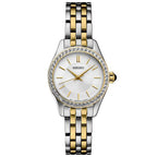 SUR540P1 Reloj Seiko Essentials Mujer Pulsera Acero Bicolor Cristales