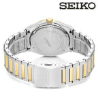 SUR558P1 Reloj Seiko Deportivo Hombre Acero Bicolor Blanco