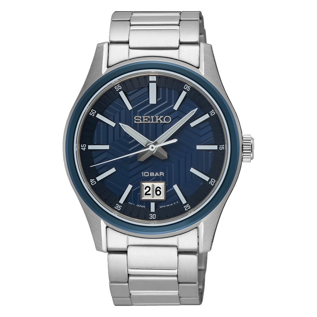 SUR559P1 Reloj Seiko Deportivo Hombre Acero Inoxidable Esfera Azul