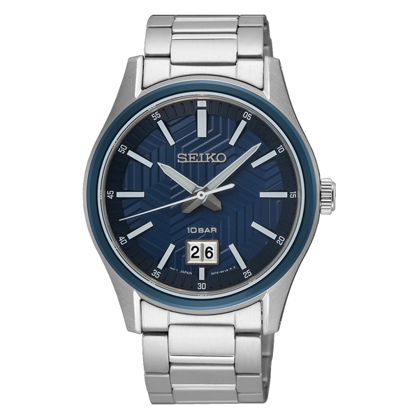 SUR559P1 Reloj Seiko Deportivo Hombre Acero Inoxidable Esfera Azul