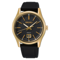 SUR560P1 Reloj Seiko Neo Classic Hombre Caja Dorada Correa Caucho Negra