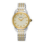 SUR562P1 Reloj Seiko Neo Classic Mujer Pulsera Acero Oro Esfera Crema