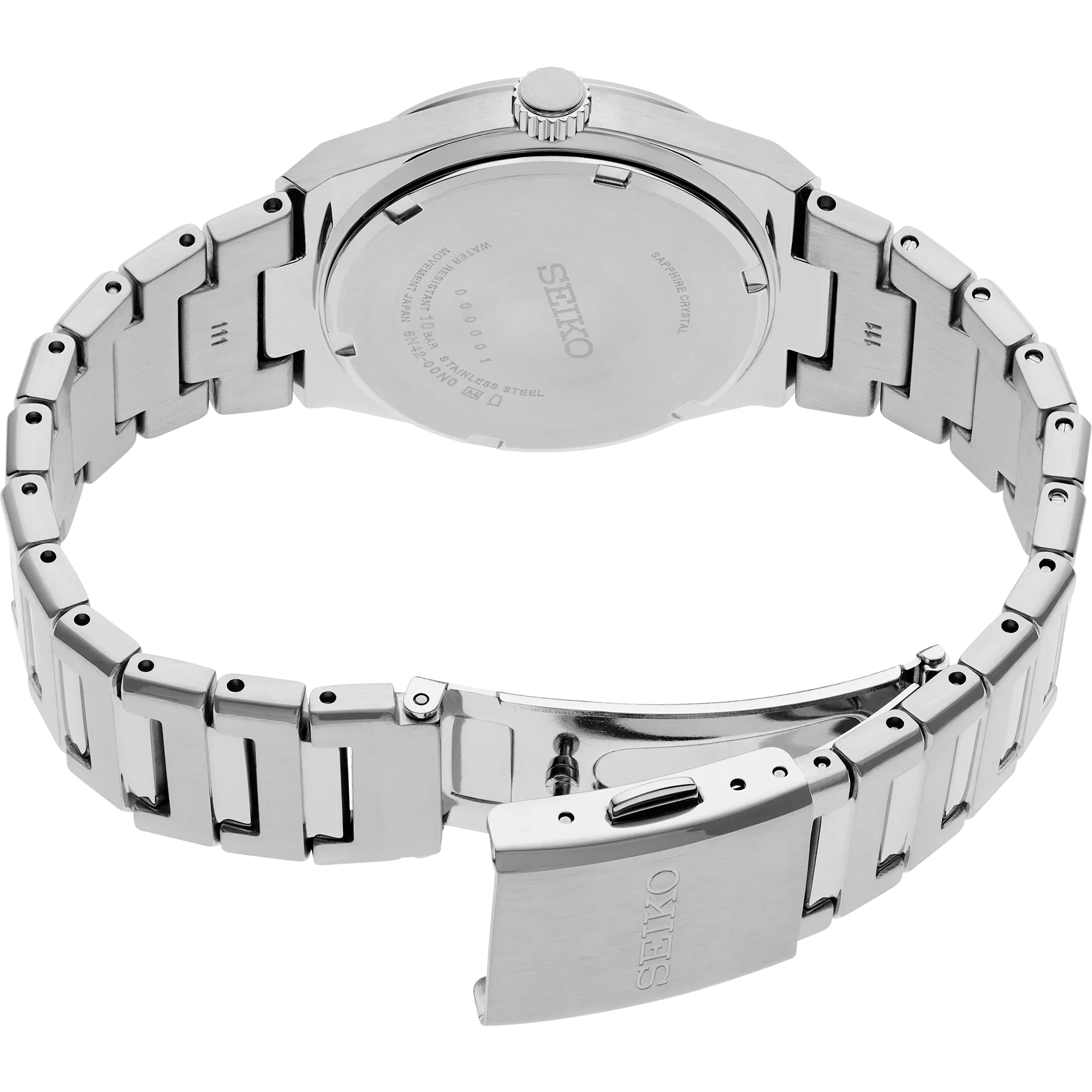 SUR573P1 Reloj Seiko Essentials Dama Acero Plateado