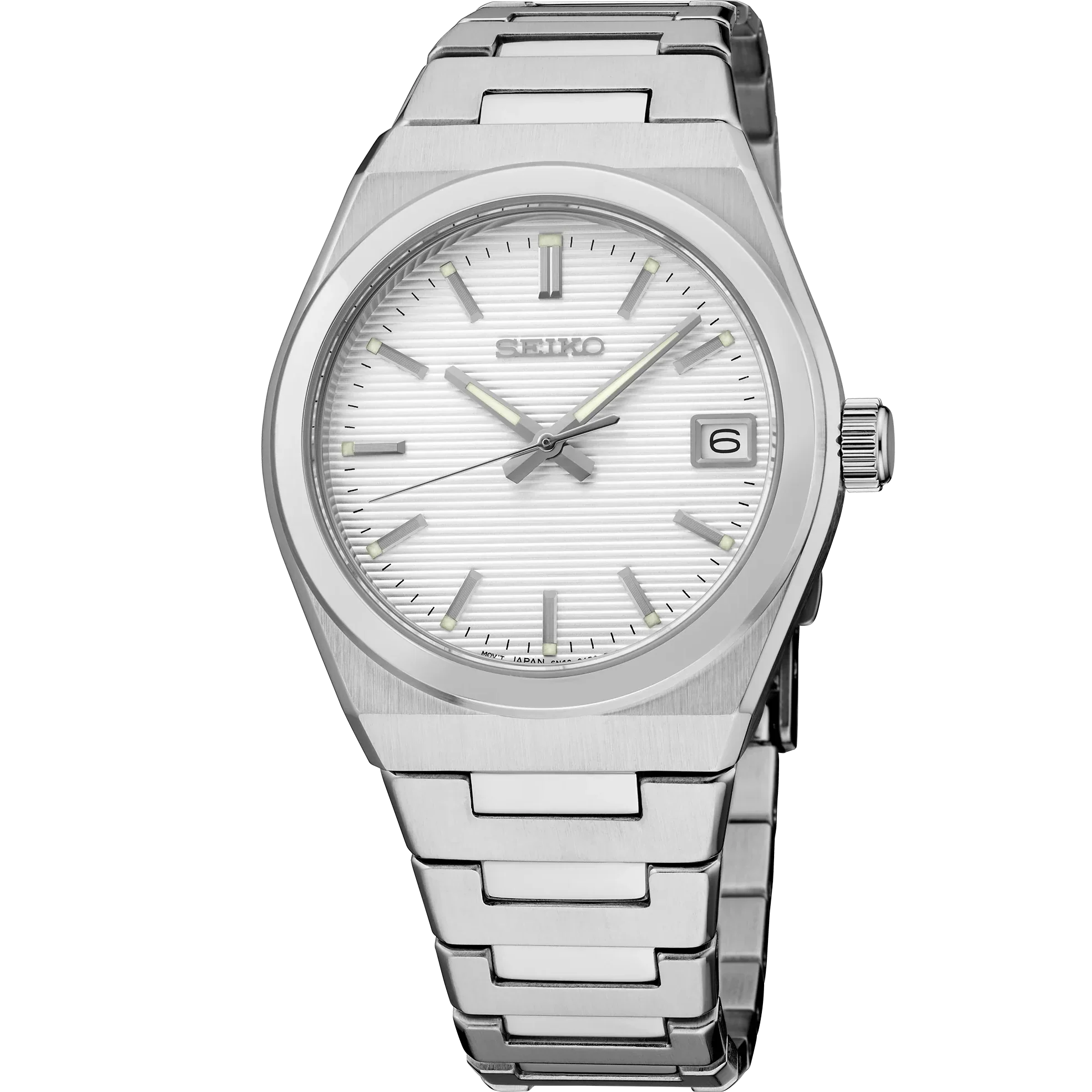 SUR573P1 Reloj Seiko Essentials Dama Acero Plateado