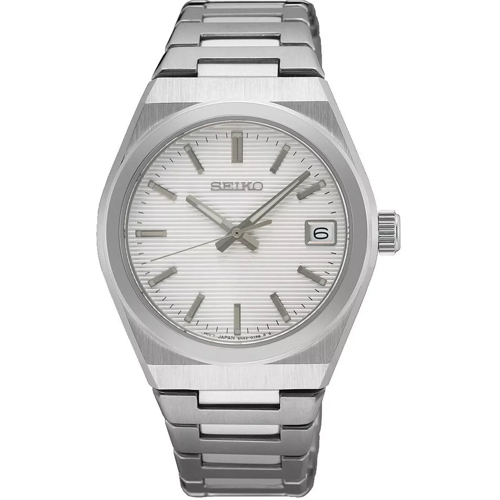 SUR573P1 Reloj Seiko Essentials Dama Acero Plateado