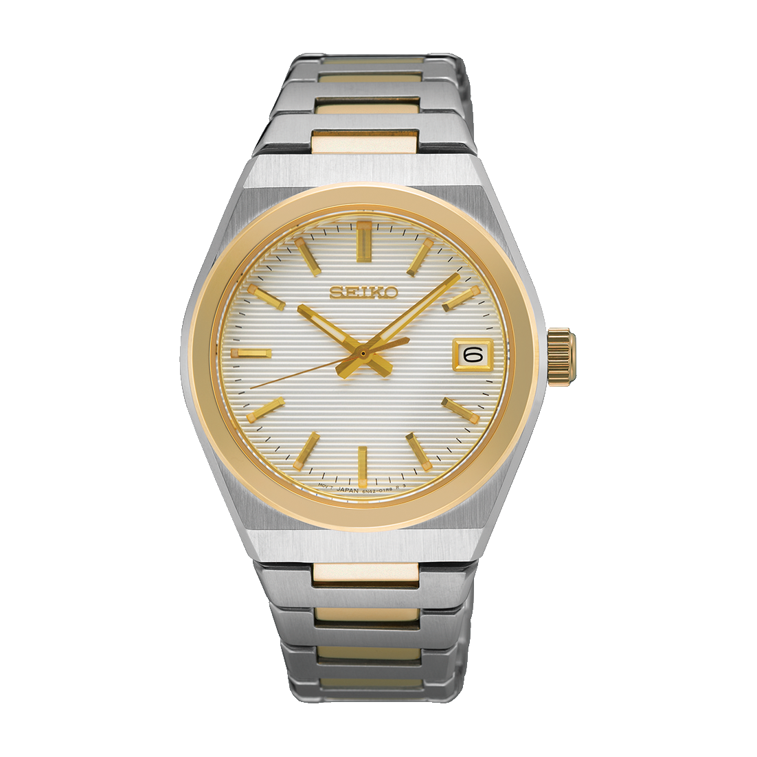 SUR578P1 Reloj Seiko Essentials Mujer Pulsera Acero Bicolor Esfera