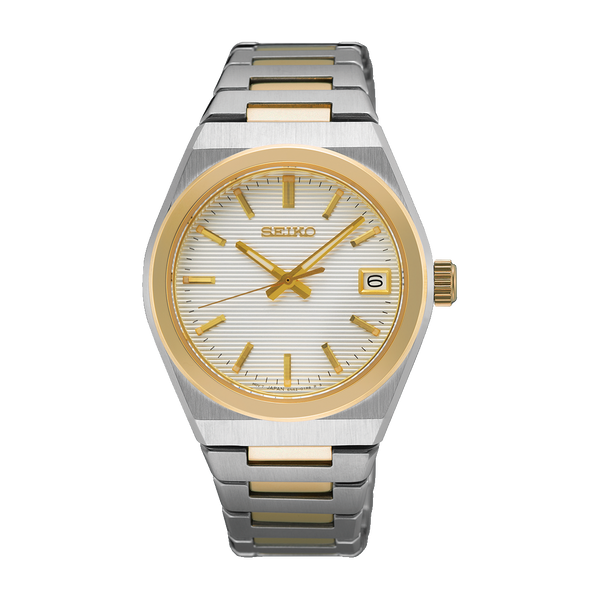 SUR578P1 Reloj Seiko Essentials Mujer Pulsera Acero Bicolor Esfera