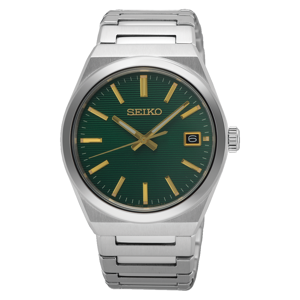 SUR601P1 Reloj Seiko Essentials Hombre Acero Esfera Verde