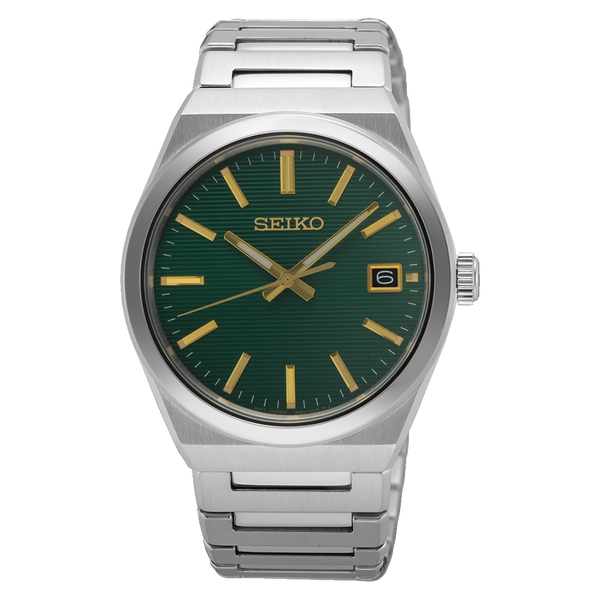 SUR601P1 Reloj Seiko Essentials Hombre Acero Esfera Verde