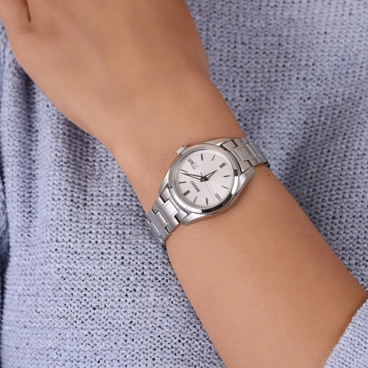 SUR633P1 Reloj Seiko Essentials Mujer Acero Plateado