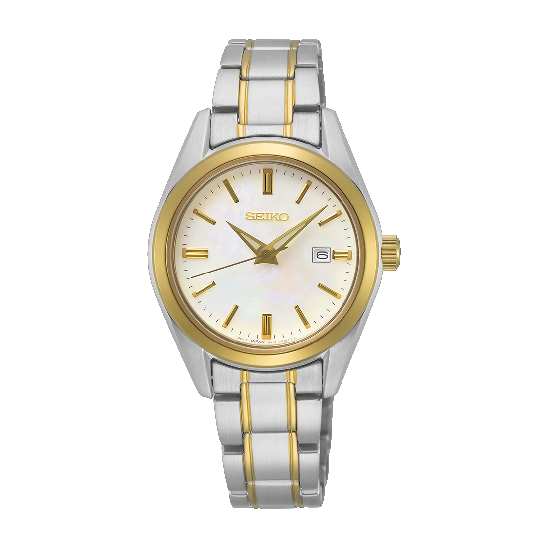 SUR636P1 Reloj Seiko Essentials Mujer Acero Inoxidable Bicolor Esfera