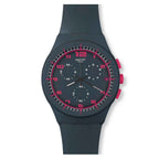 SUSA400 Reloj Swatch Chrono Cronógrafo Unisex Resina Gris Fucsia