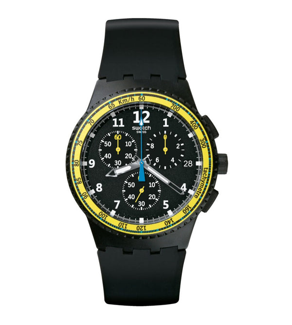 SUSB404 Reloj Swatch Sifnos Análogo para Hombre con Correa de Resina
